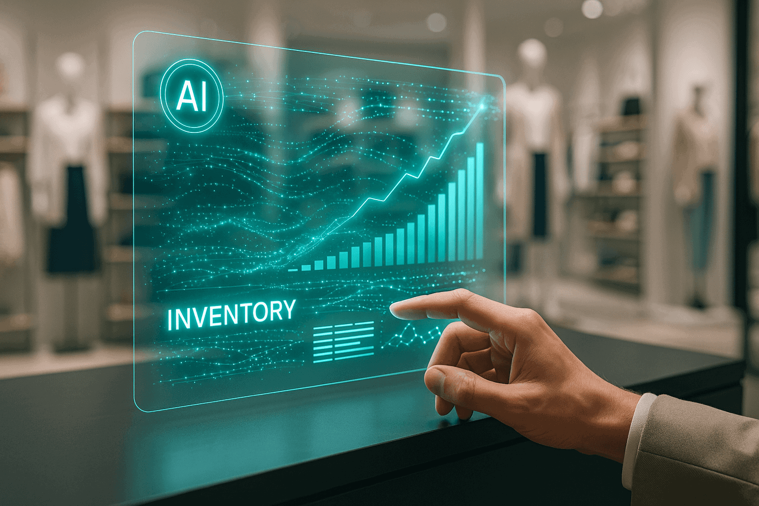 Advanced inventory analytics and reporting for enterprise lifestyle retail with AI