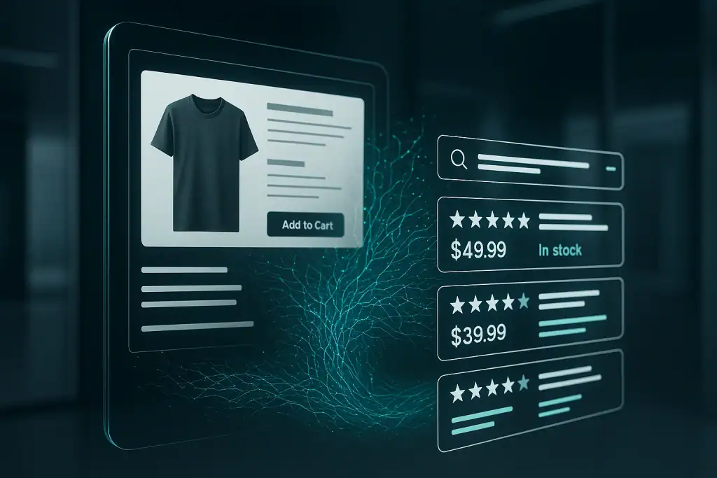 Automating structured data markup for enhanced e-commerce product listings